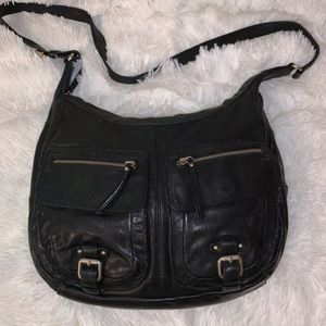 Banana Republic Leather Cross Body Bag